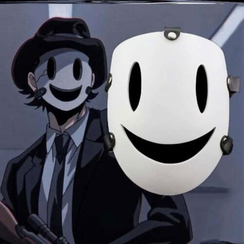 High-Rise Invasion Tenkuu Shinpan Cosplay Mask Helmet Sniper Mask Japanese Samurai Mask Halloween Masquerade Costume Party Mask