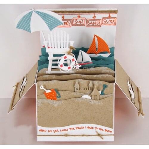 Mmao Crafts Metal Steel Cutting Die New Nautical Set decoration Stencil For DIY Scrapbooking Paper/photo Cards Embossing Dies