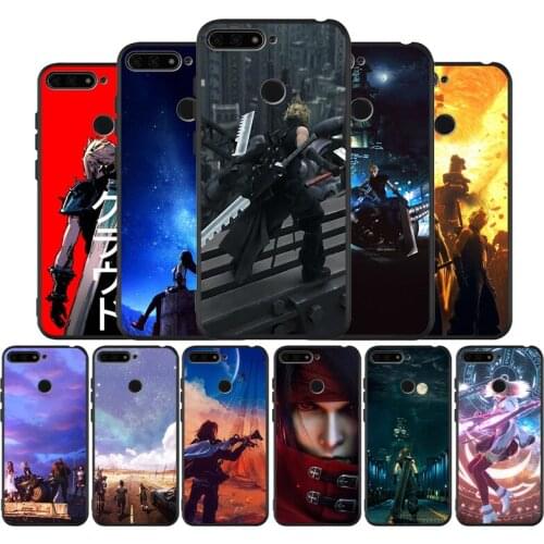 Game Final Fantasy Black TPU Silicone Soft Phone Case For Honor 8X 9 8 10 20 30 Lite Pro MATE 9 10 20 30 Pro Lite