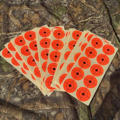250pcs(25 sheet) Hunting target Dots sticker 1.5inch Target Pasters Paper Stickers for Air Rifle Gun Round Target Shooting