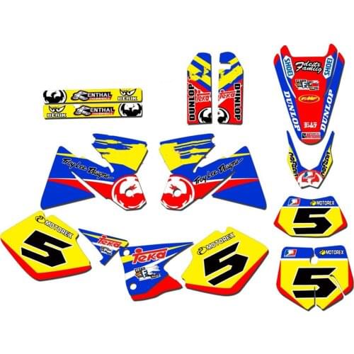For EXC SX 2000-1998 Motorcycle Decals & Backgrounds Graphics Stickers FOR KTM SX EXC 125 200 250 300 380 400 520 1998 2000 1999
