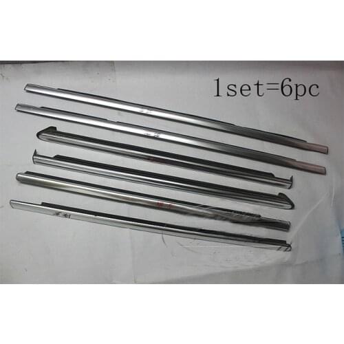 For Mercedes-Benz GL ML W164 GL350 GL450 GL550 Door Glass Outer Strips Window Trim