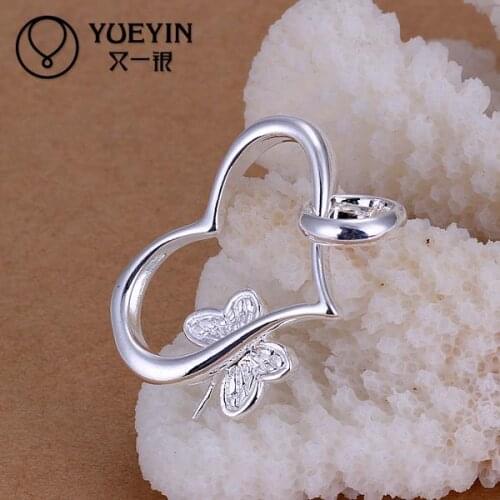 Silver plated pendant for women Necklace accessories Trendy wedding jewelry P090 Vintage for men Classic