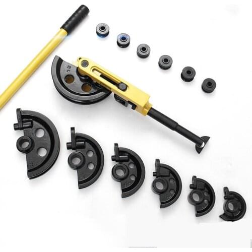 Manual Pipe Bender Hand Tube U-Shape Bending Tools Iron-steel-copper-aluminum Tube Bend Machine CN Hot