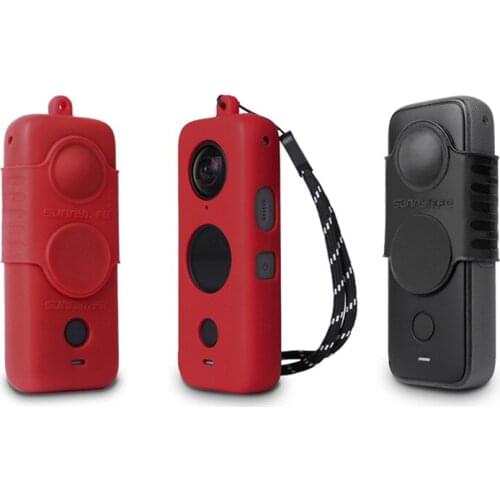 Silicone Cover Sleeve for Insta360 ONE X2 Accessories Lens Screen Protector Camera Case Housing Sunnylife Spare Parts