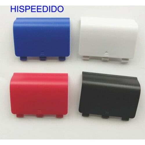 HISPEEDIDO 100pcs/lot Battery Wireless Controller Back Cover Pack for Xbox One Battery Pack Cover Case Lid Door shell