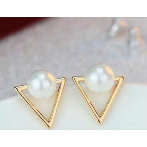 2018 hot sale new fashion jewelry retro triangle earrings personality geometric earrings female elegant bohemian earrings
