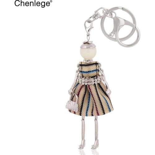 Chenlege statement new jewelry women keychain car pendant key chain & key ring charms gifts keyring wholesale