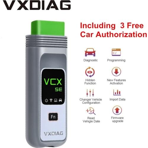 VXDIAG VCX SE PRO OBD2 Diagnostic Tool with Any 3 Free Software Upgrade Version of VXDIAG VCX NANO PRO