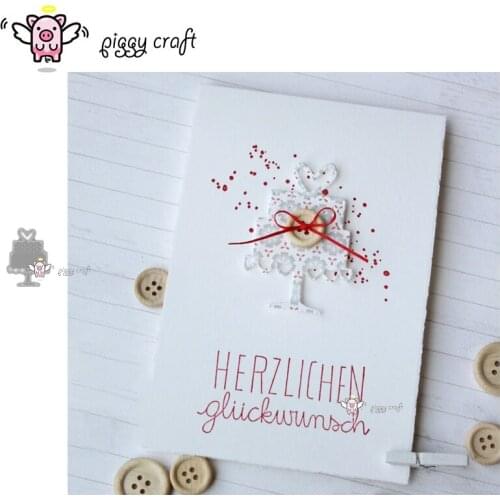 Piggy Craft metal cutting dies cut die mold Heart cake decoration Scrapbook paper craft knife mould blade punch stencils dies