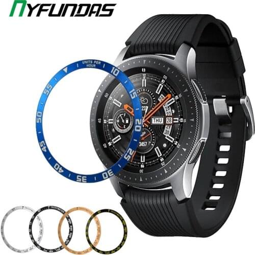 Metal bezel Styling for Samsung Gear S3 Frontier Classic Galaxy Watch 46mm 42mm 46 Sport Cover Watch Accessories 20mm 22mm Rings