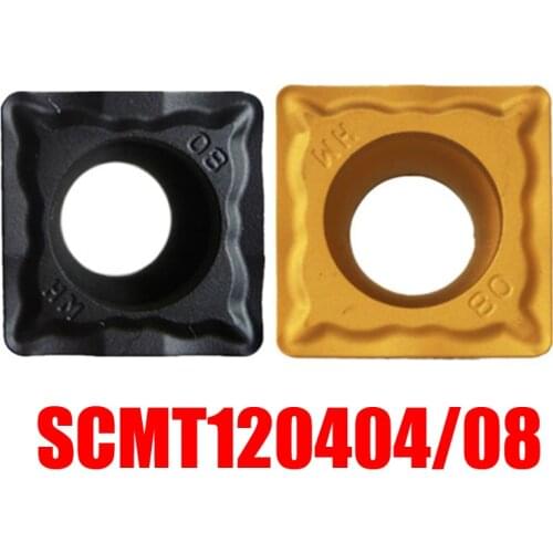 10PCS SCMT120404 SCMT120408 Diamond Carbide Turning Tool of Cnc Lathe Cutter Tungsten Carbide Inserts