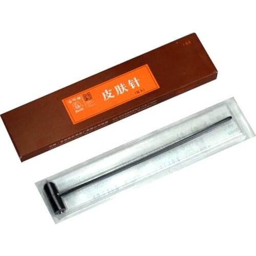 Authentic sterile skin needle disposable plum blossom needle dermal needle double head plastic handle