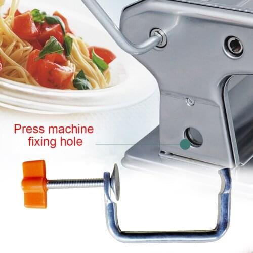 Pasta Machine Fixing Handle Replacement Holder Kitchen Accessories Handheld Durable Noodle Maker Tool Parts Home Manual Metal