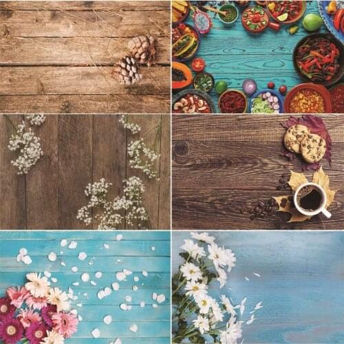 Vinyl Custom Photography Backdrops Wooden Planks Photography Background NY1FD-10