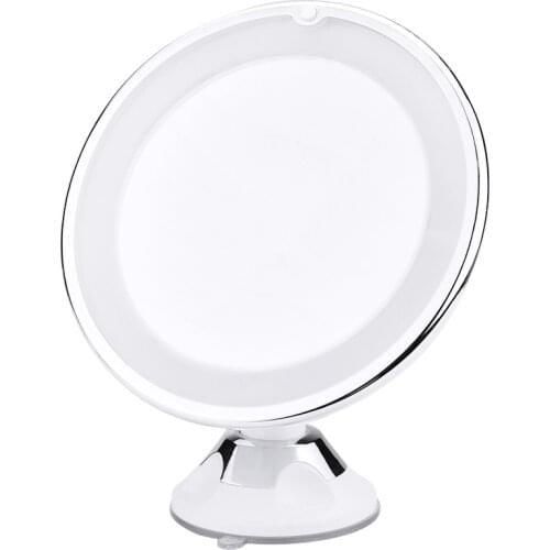 10x LED Mirror LED Fill Light Lighting Sucker Makeup Mirrors 10x LED Magnifying Make up Mirror Bathroom Mirrors
