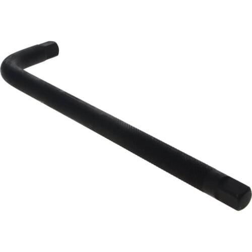 Utoolmart 1pcs/2pcs 1/2" Socket Wrench L-type Rod 250/300/350mm Black Chrome Molybdenum Steel Strong Force Lever Steering Handle