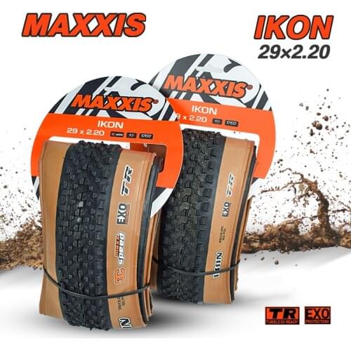 1PC/2PC MAXXIS 26 IKON MTB Bicycle Tire 26*2.2 27.5*2.2 29*2.2 Tubeless Ready Tyre TR EXO 29er Tyre Mountain Bike Tire Bike Part