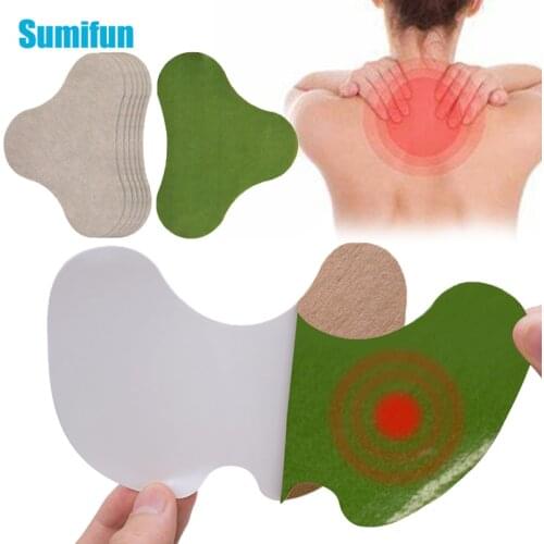 Sumifun 12Pcs Knee/Cervical Pain Relief PatchWormwood Extract Knee Joint Ache Sticker Rheumatoid Arthritis Chinese Medical Plast