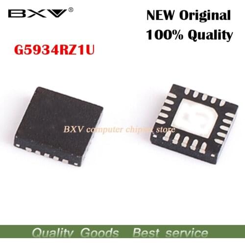5pcs G5934RZ1U G5934 5934 QFN-20 new original free shipping