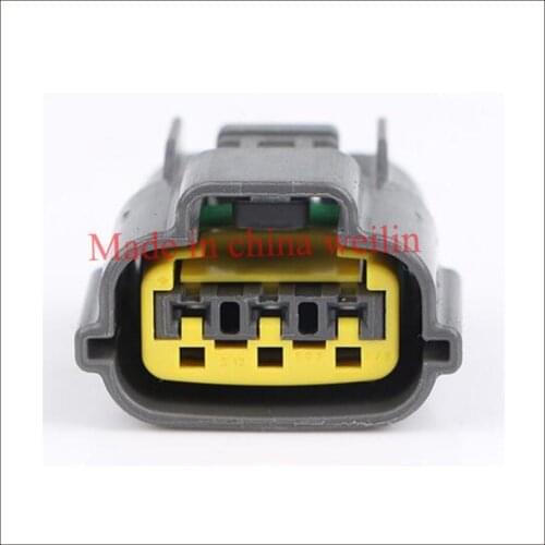 5SET DJ7039Y-2.2-21 male Connector Terminal plug connectors jacket auto Plug socket 3 way female Connector Fuse box