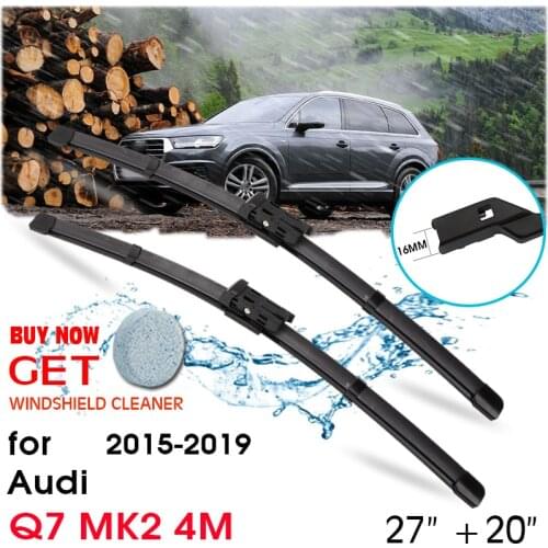 Car Wiper Blade Front Window Windscreen Windshield Wipers Blades Auto Accessories For Audi Q7 MK2 4M 26"+20" 2015-2019