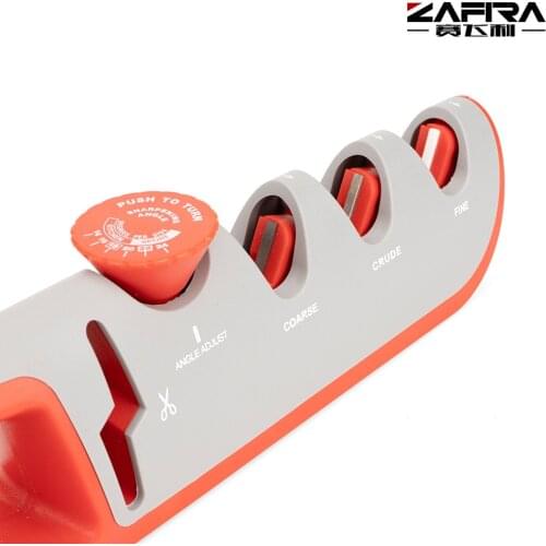 4 in 1 household multi-function knife sharpener quick sharpening stone adjustable angle blade scissors professional whetstone