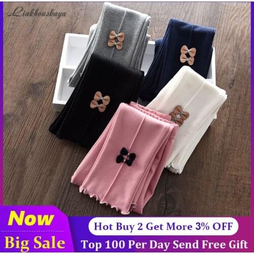 Kids Thicken Leggings 2020 Spring Winter Trousers Girls Velvet Pants Baby Girls Plus Velvet Pants ChildrenS Clothes For 18M-10T