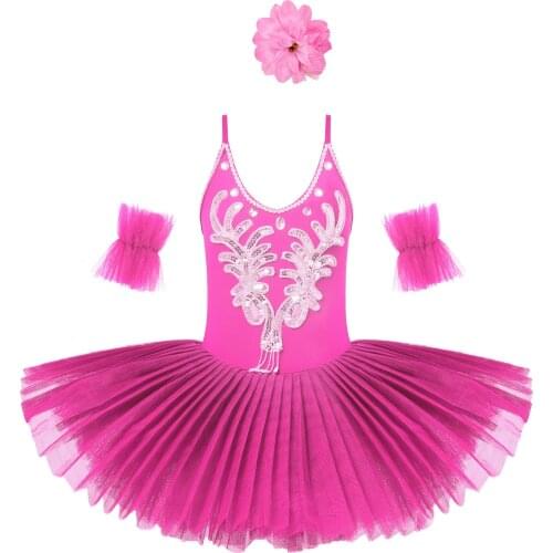 iEFiEL Ballet Dresses For Girls