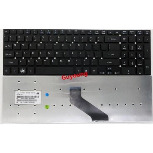 US Laptop Keyboard for Acer Aspire E5-511 E5-511-P9Y3 E5-511G E5-571G E1-511P E5-521G E5-571PG E5-571 ES1-512 ES1-711 ES1-711G