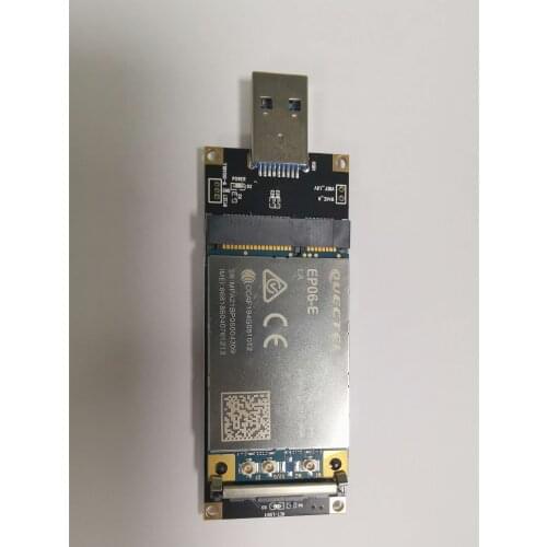 Mini PCIE to USB3.0 Adapter with double SIM Card Slot for 3/4G module EP06-E EP06-A ME909S-120P V2 SIM7600E-H SIM7600SA-H