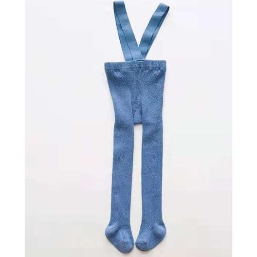 2021 new Cotton Baby Pantyhose Newborn Baby Pants High Waist Cross Belt Baby Leggings Baby Boys Girls Pants