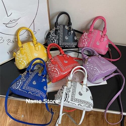 2021 Summer New Shell Bag Fashion Printing Ladies Handbags Outdoor Leisure Women Bags Portable Messenger