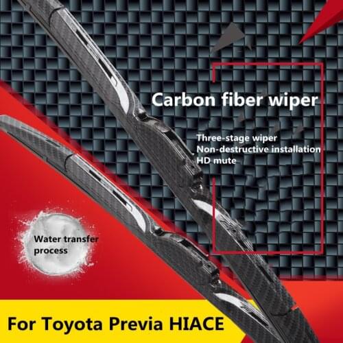 Suitable for Toyota Big Overlord Previa HIACE 100series 200 series 300 series modified carbon fiber decorative accessories