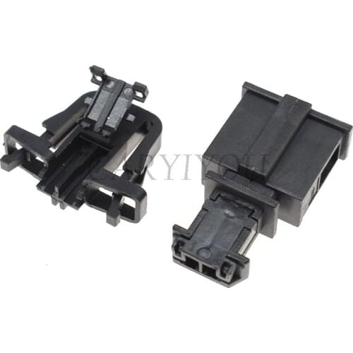 1 Set 2 Pin License Light Socket Door Light Connector Trunk lights Horn Sensor Plug For VW Audi Skoda 3B0972712 1J0971972