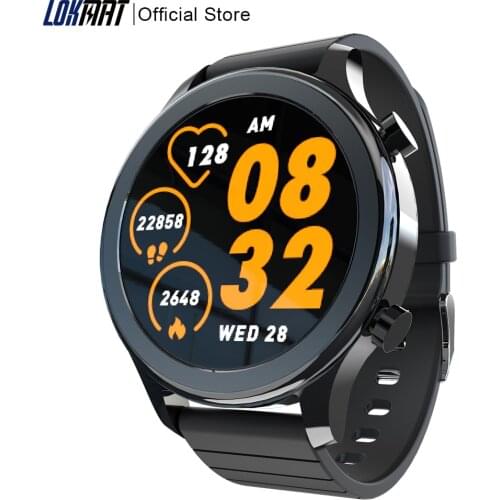 LOKMAT TIME Smart Watch Men Bluetooth Heart Rate Monitoring Sport Call Reminder Fitness Tracker Sport Smartwarch For ios Android