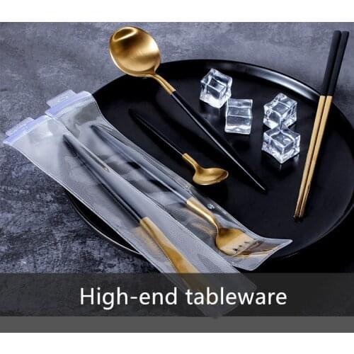 High-grade 304 stainless steel cutlery cutlery spoon cutlery set gift