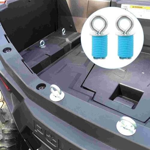 2 Pcs Rubber Fixing Anchor Tie-down Anchors ATV Fixing Anchor Rope Fixing Buckle