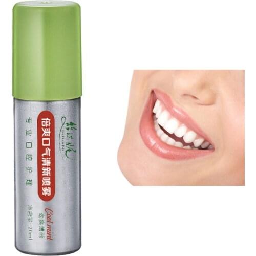 20ml Breath Freshener Oral Spray Mint Bad Odor Halitosis Treatment Clean Mouth