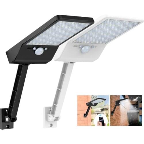 48 LED Solar Lights Outdoor lamp with remote control street light Decor Waterproof PIR Motion Sensor Garden