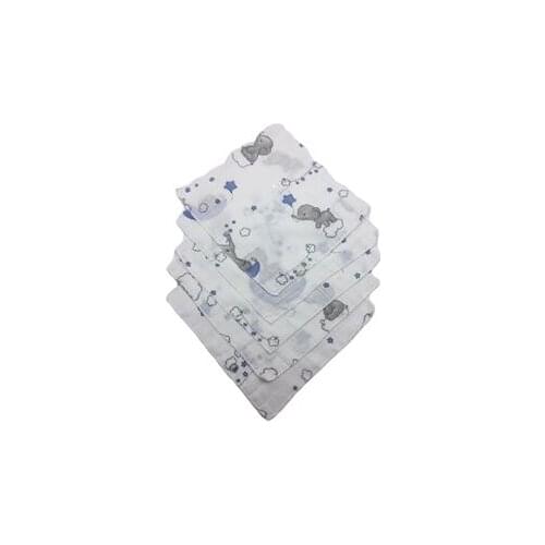 Baby müslin mouth wipe napkin