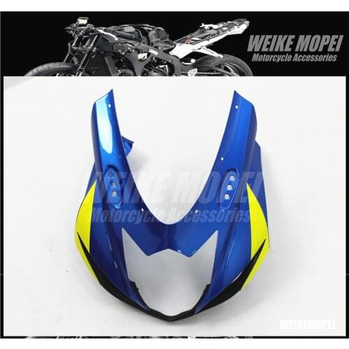 For GSXR600 GSXR750 2011 2012 2013 2014 2015 2016 2017Front Upper Headlight Cowl Nose Hood Cover Fairing Panel