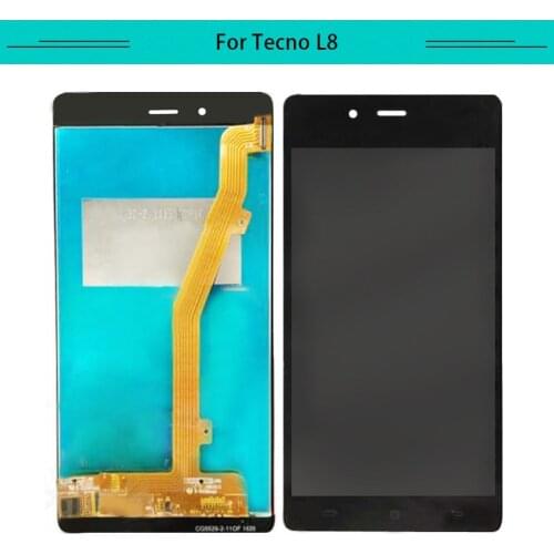 For Tecno L8 full LCD display complete touch screen