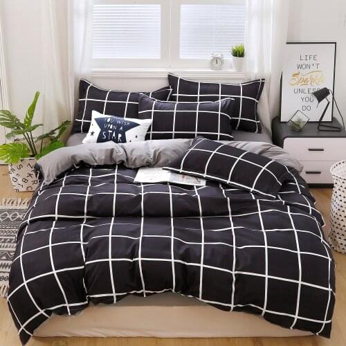 3/4 Pcs Bedding Set Nordic Bedspread On The Bed Duvet Cover Twin Full Queen King Size Bed Linen 2 People Home Textile