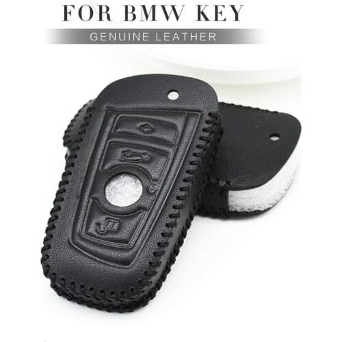 Leather Key Case Cover For BMW 1 3 5 7 Series X1 X3 X4 X5 X6 E38 E39 E46 E83 E60 E34 F30 F10 E53 F10 G30 G38 Keychain Holder
