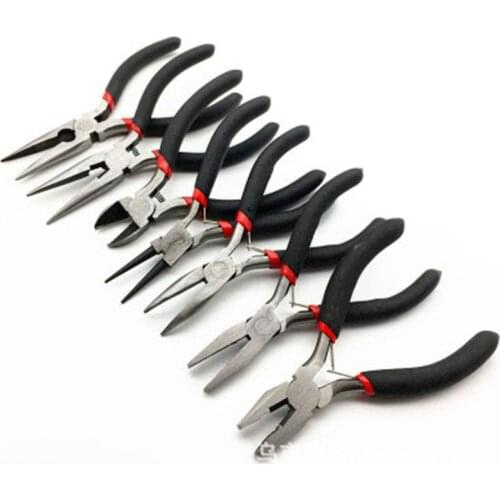 Aclovex Mini Round Nose Jewelry Pliers Tools Equipment 13cm Long Needle Pliers For Jewelry Making Handmade Craft Accessories