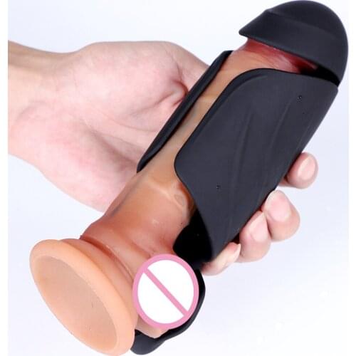Glan Vibrator Male Masturbation Cup Penis Massager Exerciser Erotic Adult Sex Toys For Men Delay Lasting Trainer Vibrator SexToy