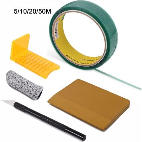 EHDIS Carbon Fiber Film Cricut Tools Kit Car Vinyl Wrapping PPF Squeegee Scraper Decal Styling Knifeless Design Line Tape Cutter