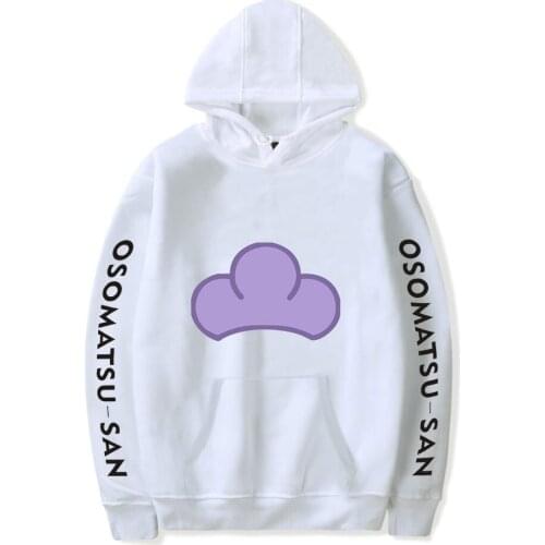 2021 new product popular anime Osomatsu-san Matsuno Osomatsu hooded sweatshirt men and women printed hooded sweatshirt Tops