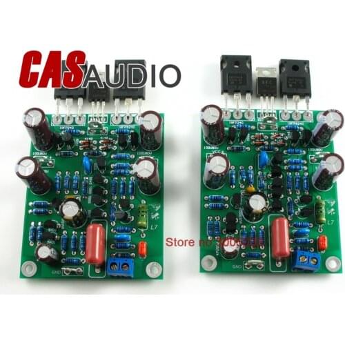 Final 2Pcs L7 300W+300W 4ohm Class AB IRFP240 IRFP9240 Amplifier Board